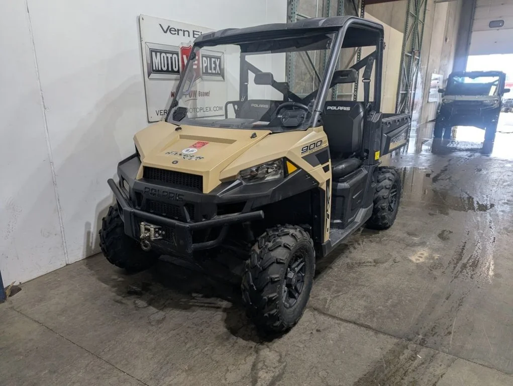 Used 2019 TAN Polaris EPS Premium Military Tan image 2