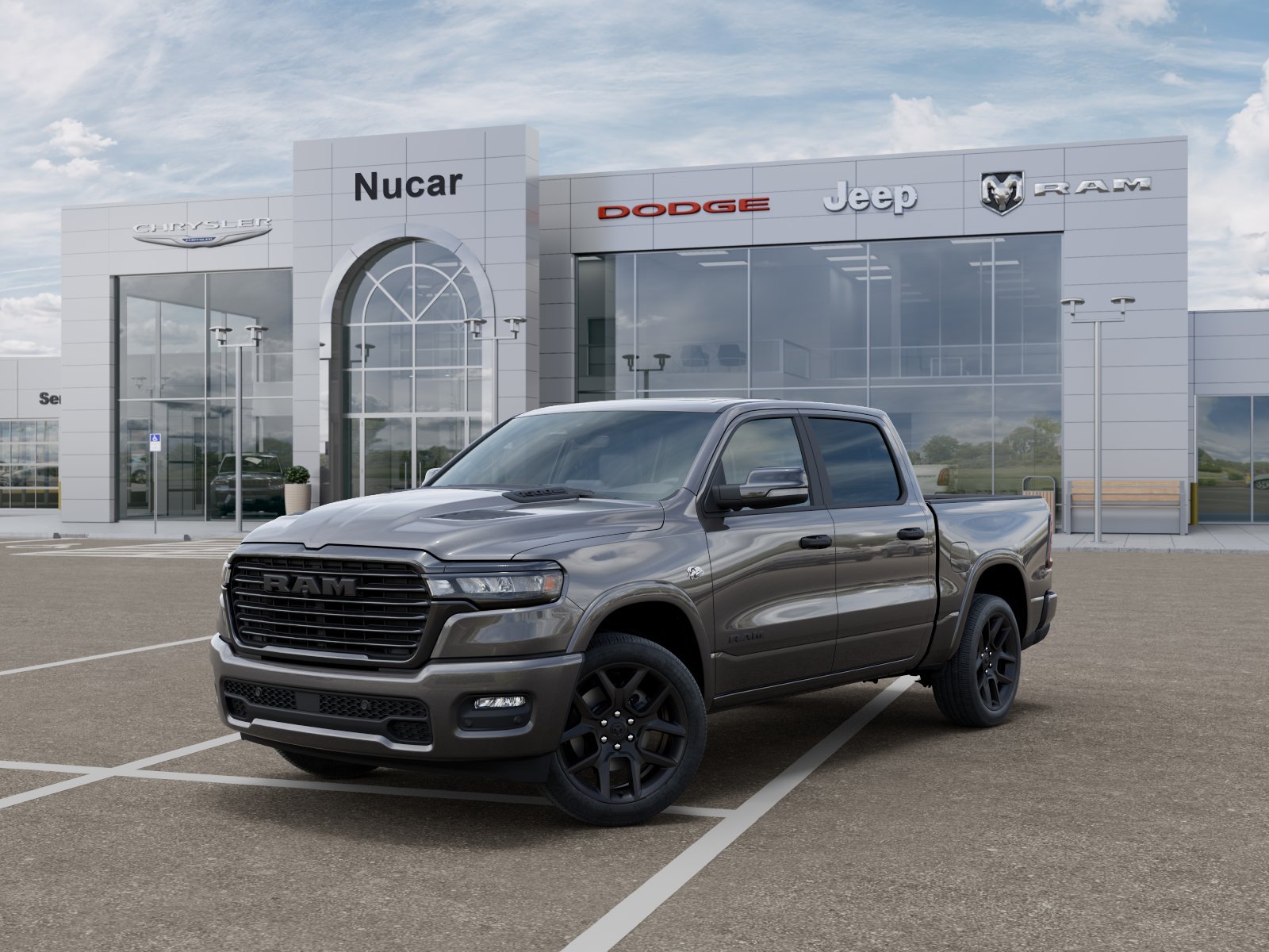 New 2026 Granite Crystal Metallic Clear-Coat Exterior Paint RAM Laramie image 20