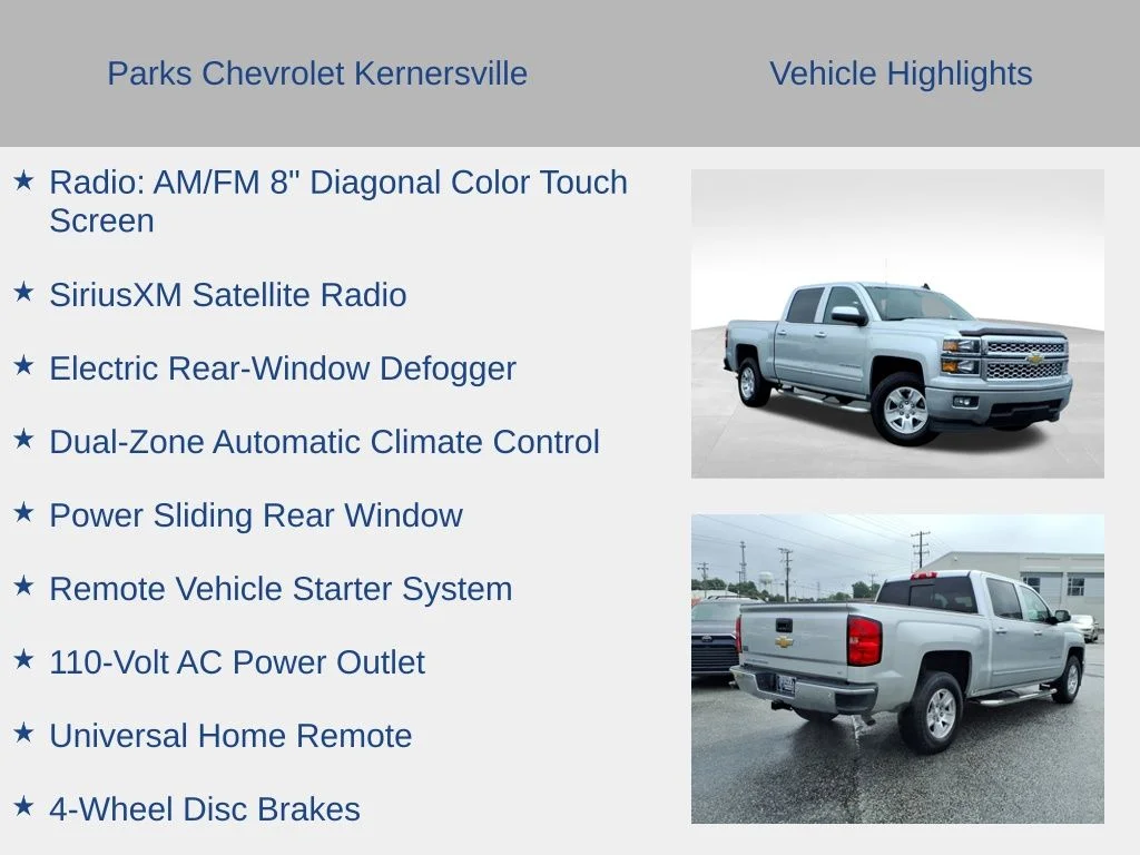 Used 2015 Silver Chevrolet LT image 16