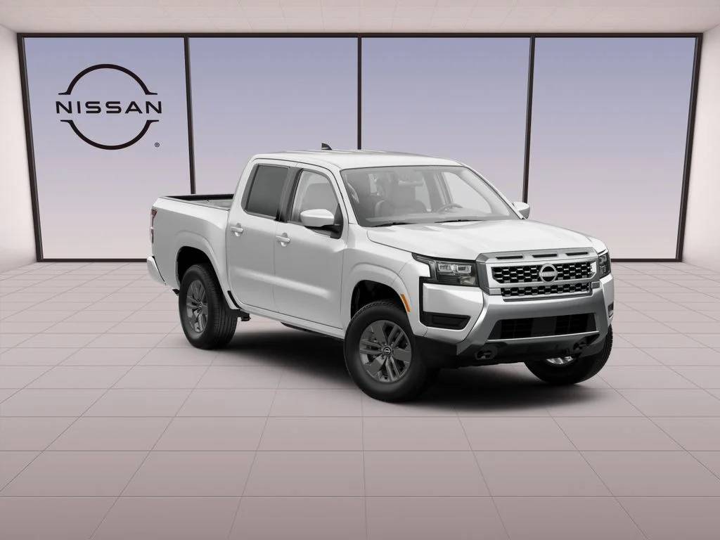 New 2026 Glacier White Nissan Crew Cab SV image 3