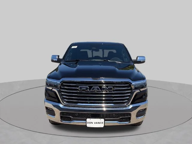 New 2027 Diamond Black Crystal Pearl-Coat Exterior Paint RAM Laramie image 8