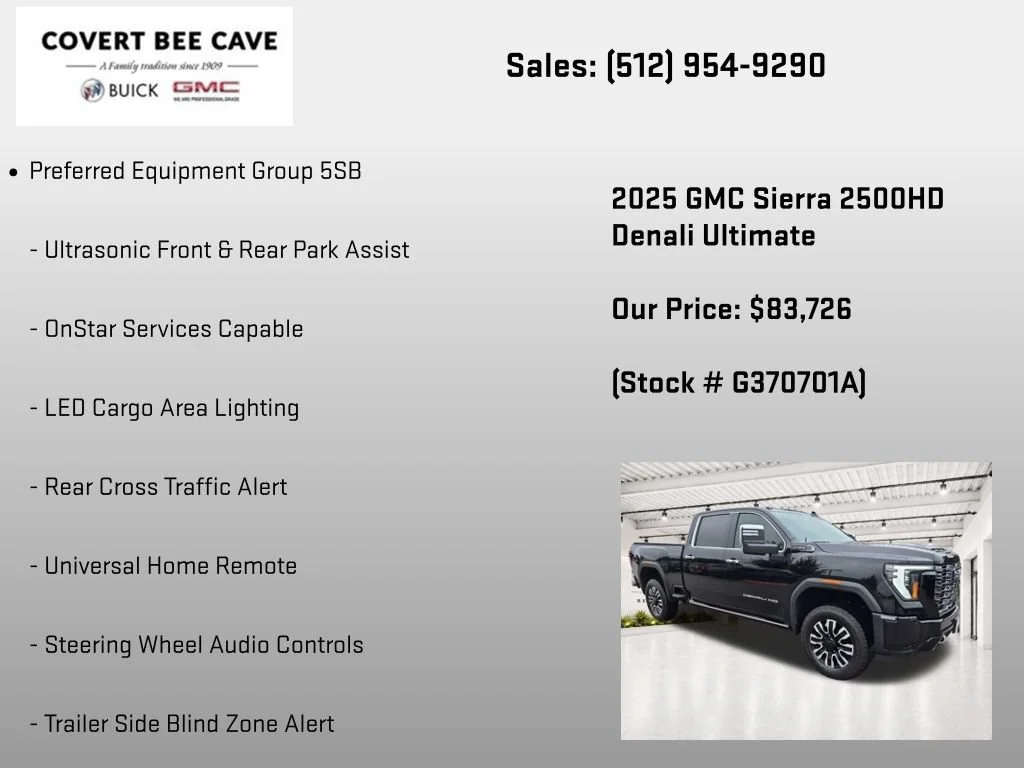 Certified Used 2025 Onyx Black GMC Denali Ultimate image 31
