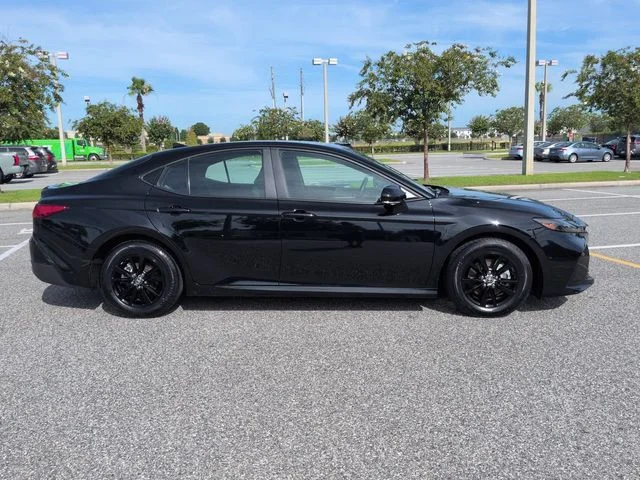 Certified Used 2025 Black Toyota LE image 3