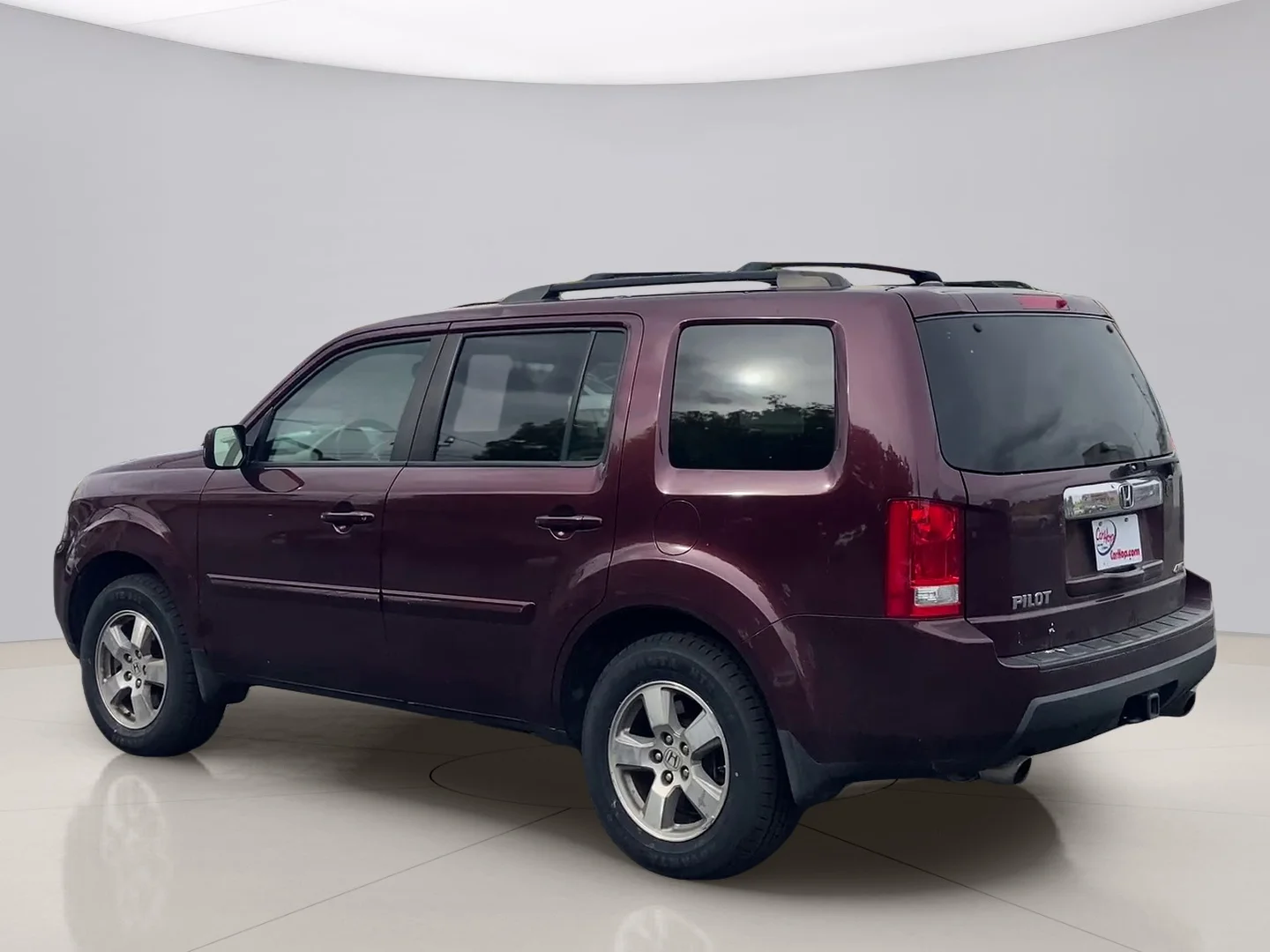 Used 2011 Burgundy Honda EX-L 4WD image 3