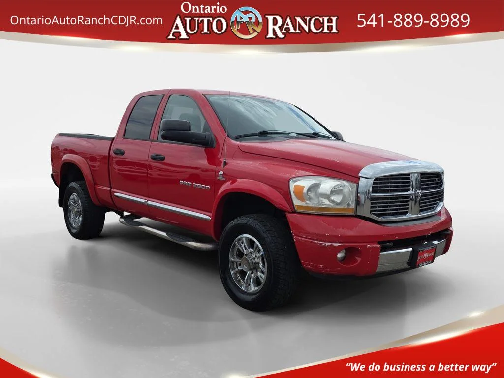 Used 2006 Flame Red Clearcoat Dodge Laramie image 1