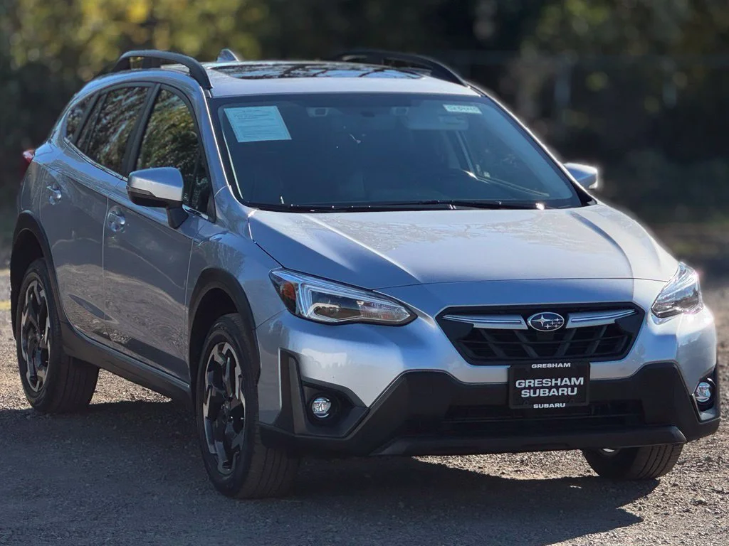 Certified Used 2022 Silver Subaru Limited image 1