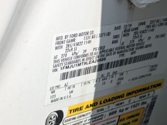 Used 2020 White Ford Platinum image 31