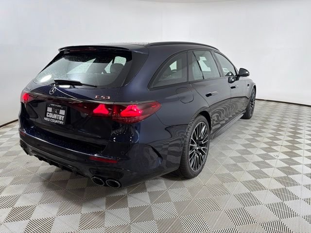Used 2027 Nautical Blue Metallic Mercedes-Benz AMG® E 53 Hybrid Wagon image 7