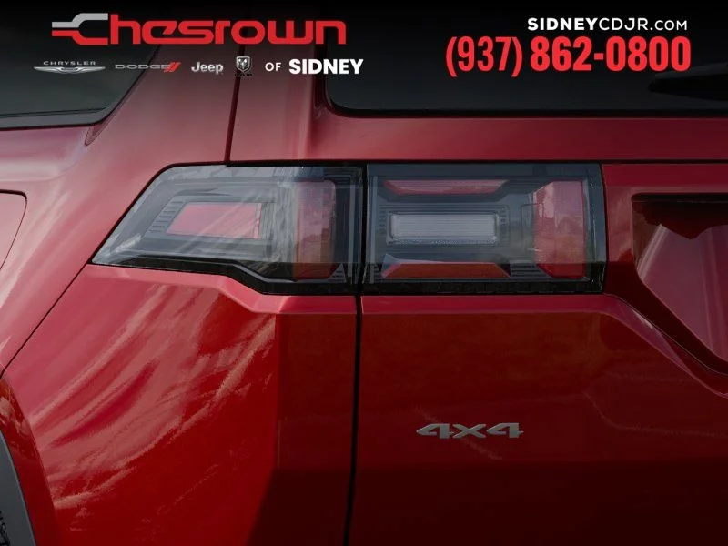 New 2026 Red Hot Pearl-Coat Exterior Paint Jeep Limited image 9