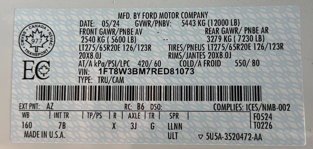 Used 2024 White Ford Platinum image 60
