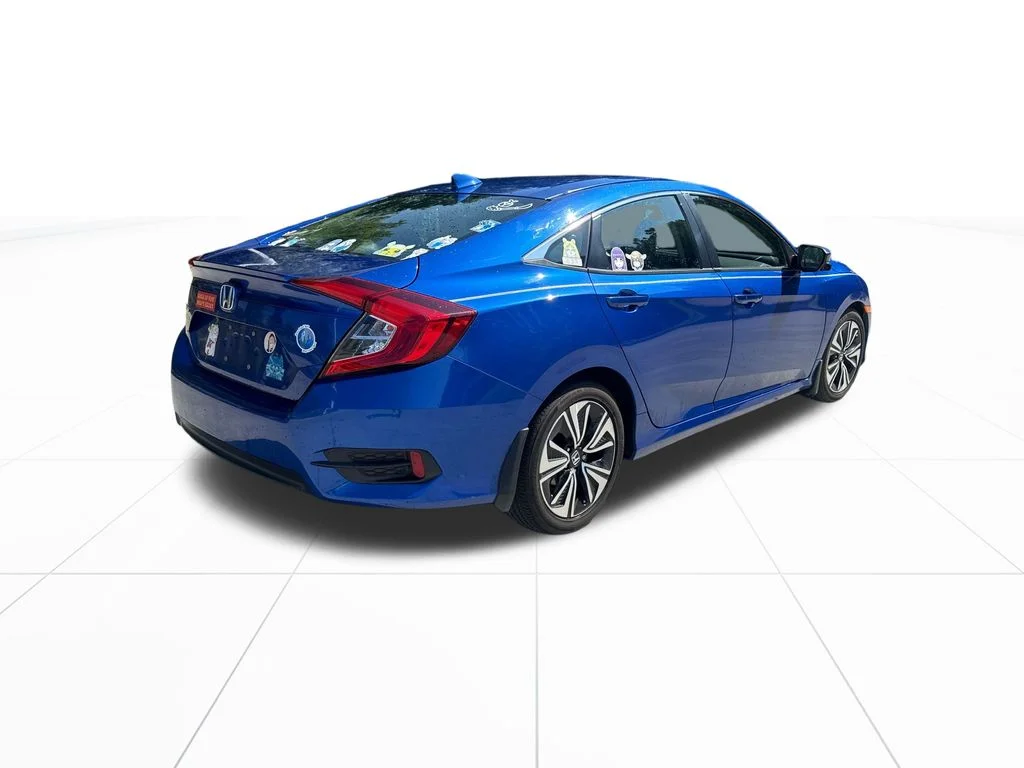 Certified Used 2018 Aegean Blue Metallic Honda EX-T image 9