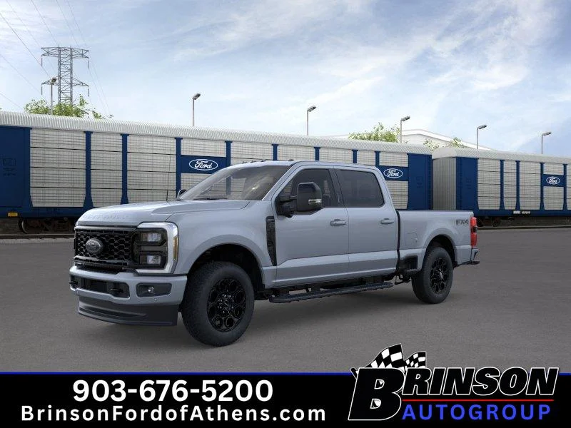 New 2026 Glacier Gray Metallic Tri-Coat Ford F-250® Lariat® image 1