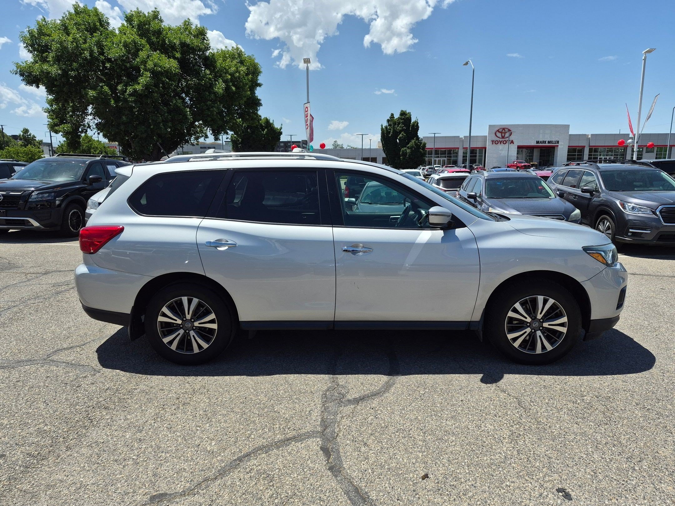 Used 2017 Brilliant Silver Metallic Nissan SV image 2