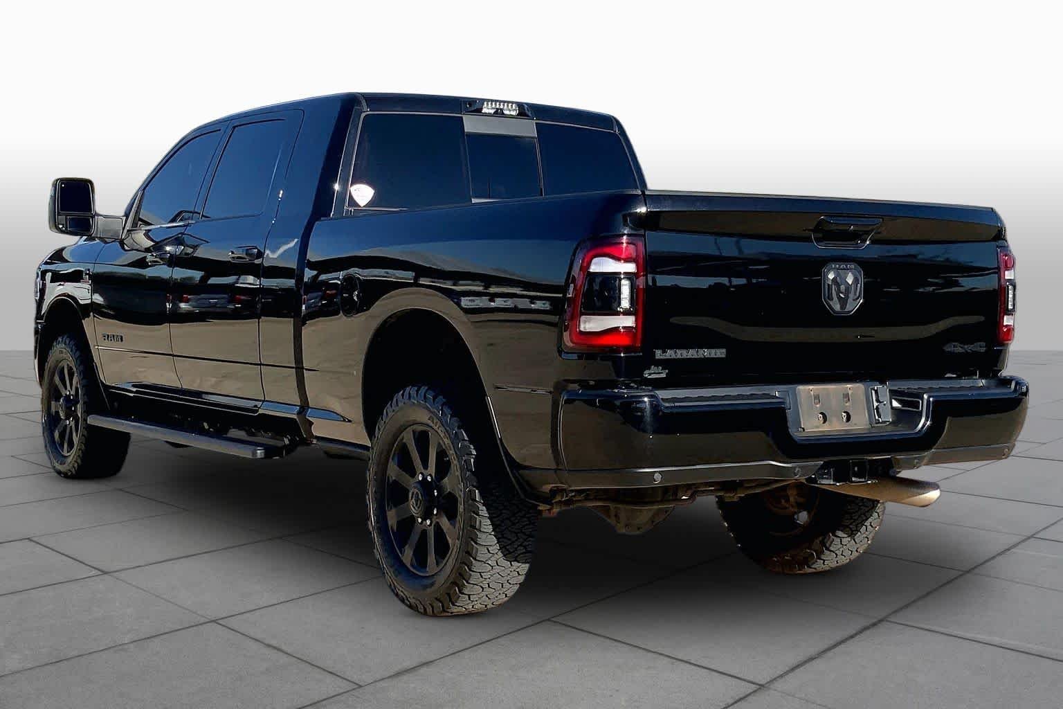 Used 2024 Diamond Black Crystal Pearlcoat Ram Laramie image 11