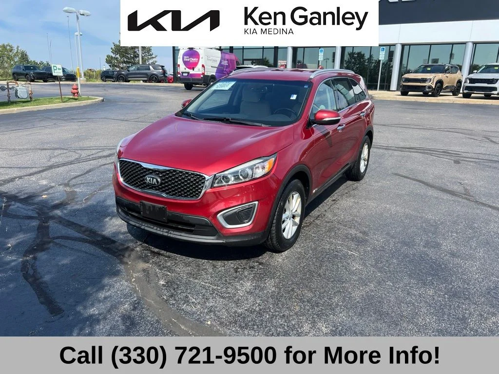 Used 2017 Kia Sorento LX with VIN 5XYPGDA30HG243825 for sale in Medina, OH