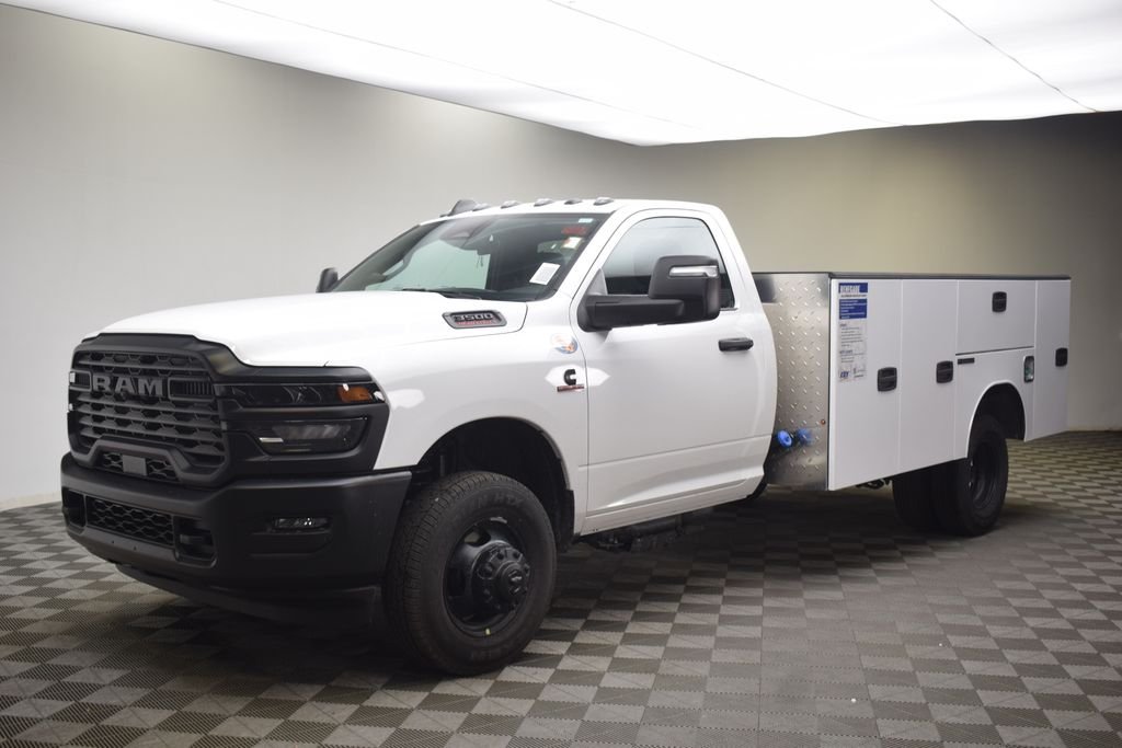 New 2026 Bright White Clear-Coat Exterior Paint RAM Tradesman image 2