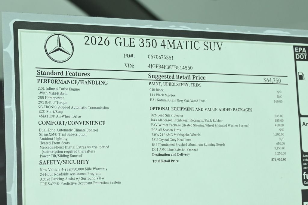 2026 Mercedes-Benz GLE GLE350 - Photo 29