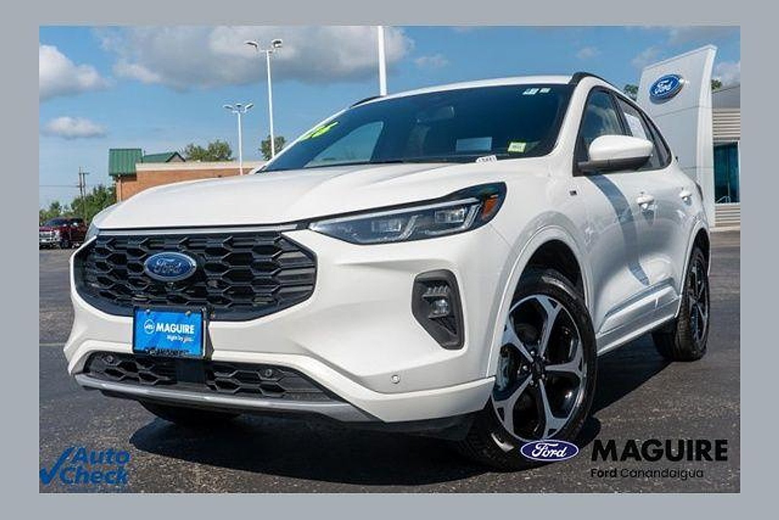 Used 2026 Star White Metallic Tri-Coat Ford ST-Line Elite image 1