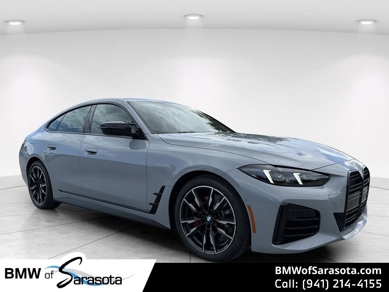 New 2026 Brooklyn Grey Metallic BMW M440i Gran Coupe image 1