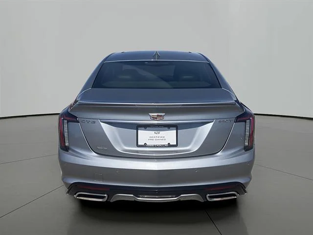 Certified Used 2023 Argent Silver Metallic Cadillac Sport image 4