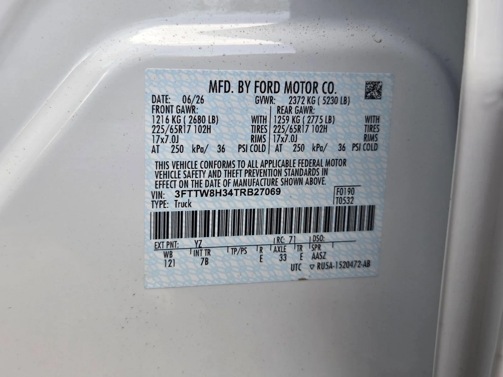 New 2026 Oxford White Ford XLT image 29