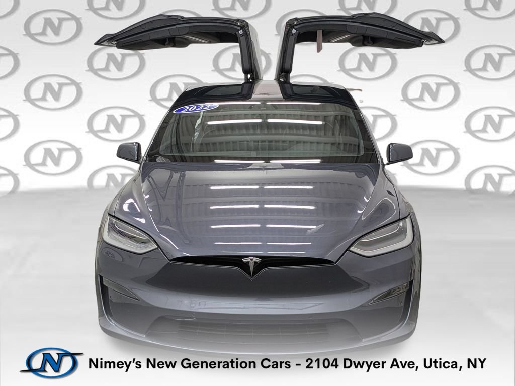 Used 2022 Gray Tesla Base image 3