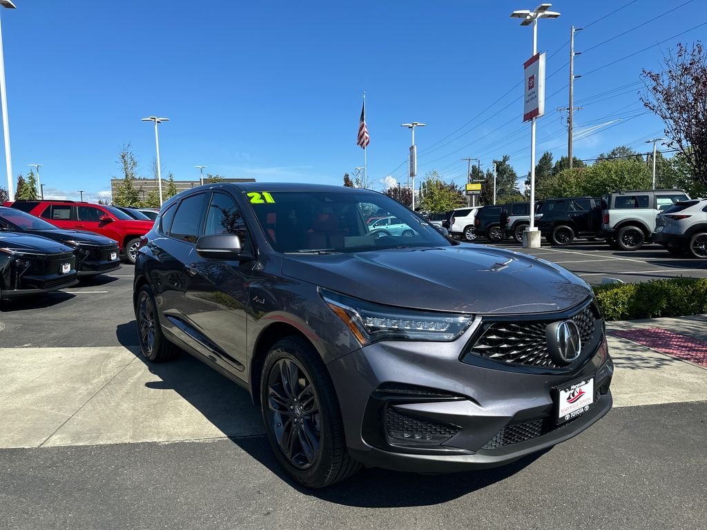 Used 2021 Modern Steel Metallic Acura A-Spec Package image 7