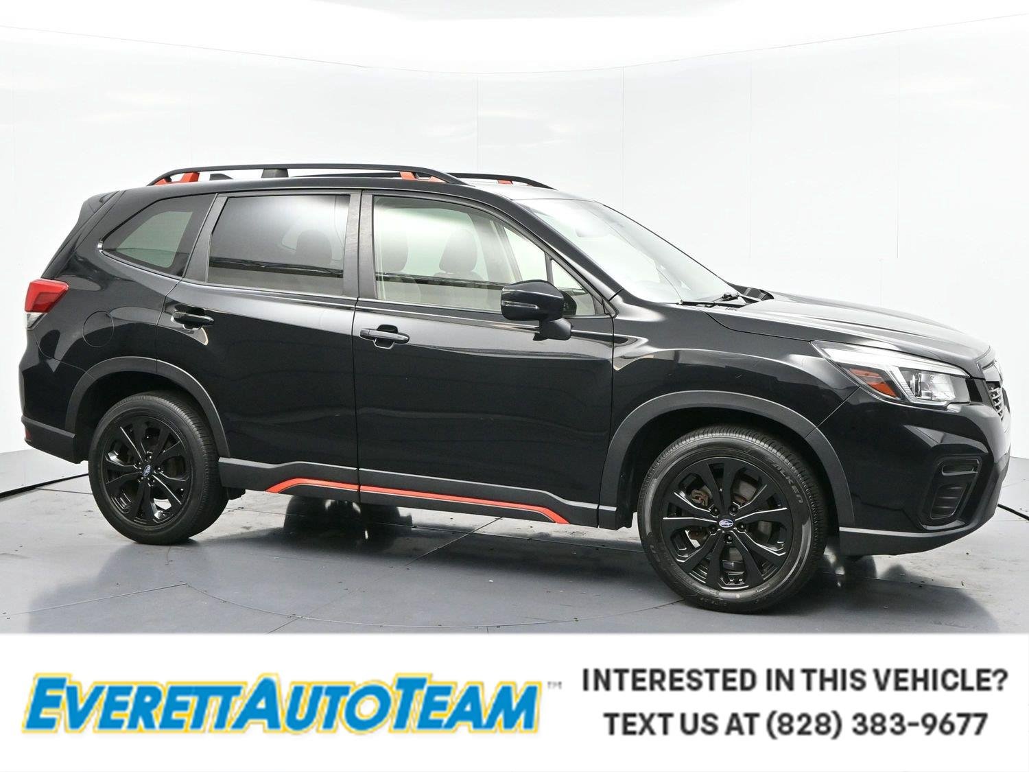 Used 2020 Crystal Black Silica Subaru Sport image 1