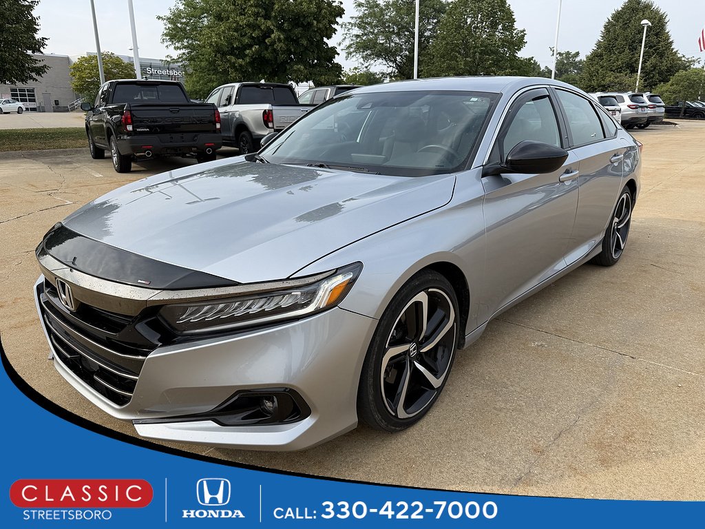 Used 2022 Lunar Silver Metallic Honda Sport image 1