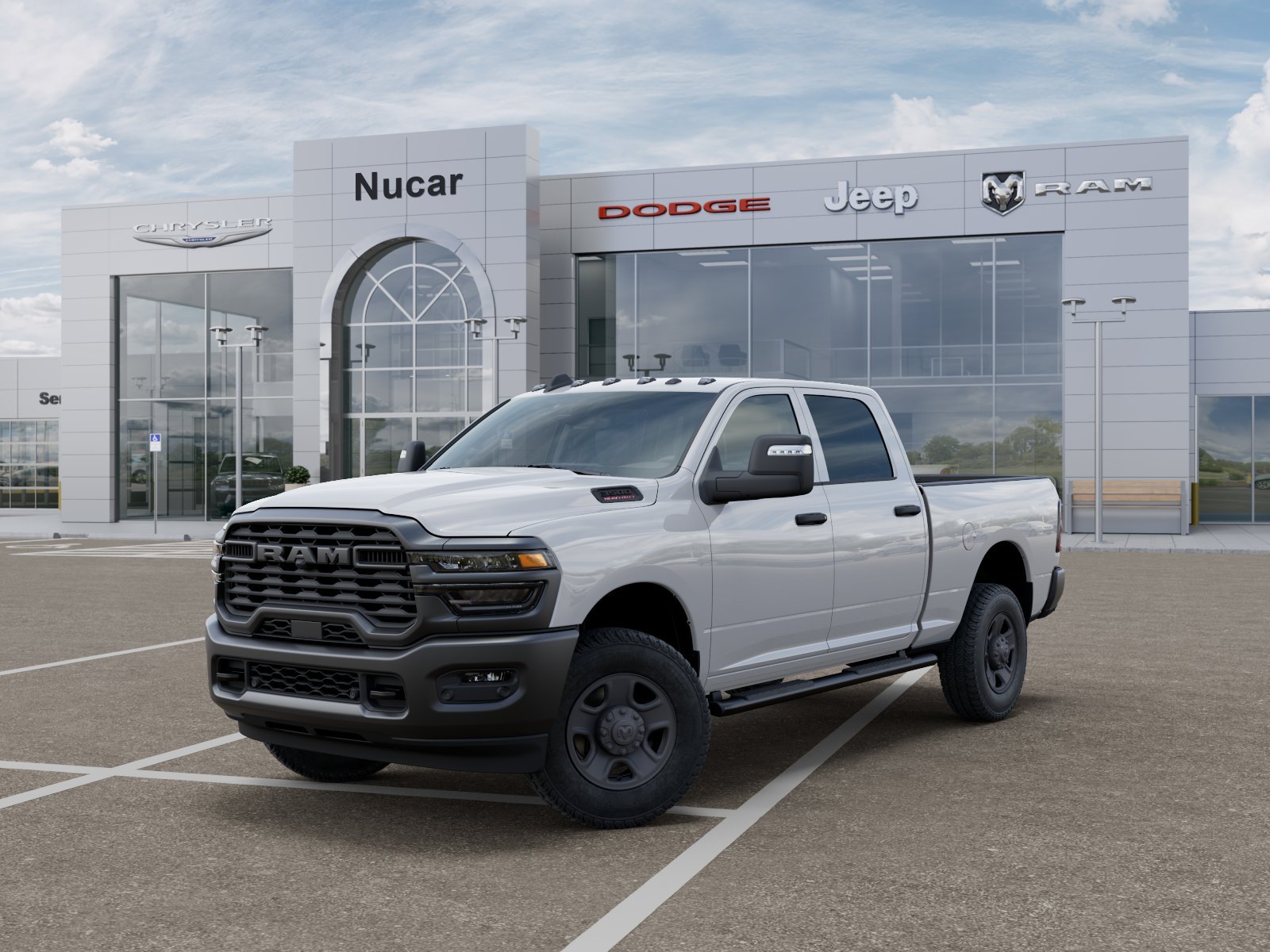 New 2026 Bright White Clear-Coat Exterior Paint RAM Tradesman image 19