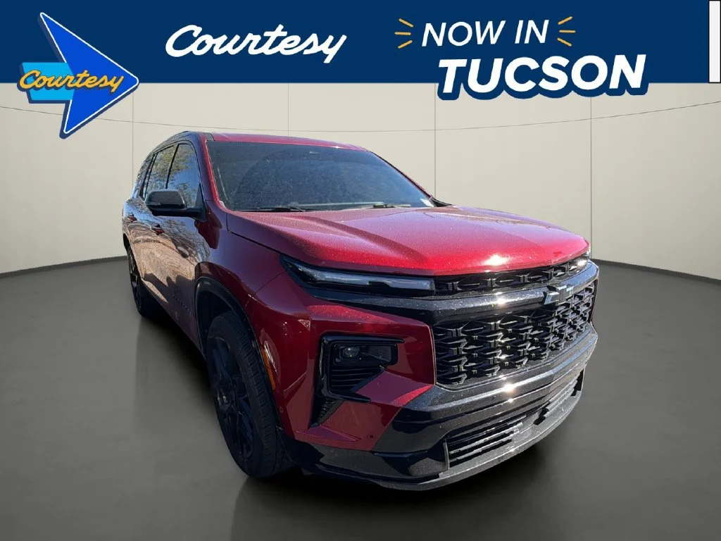 Used 2025 Radiant Red Tintcoat Chevrolet RS image 1