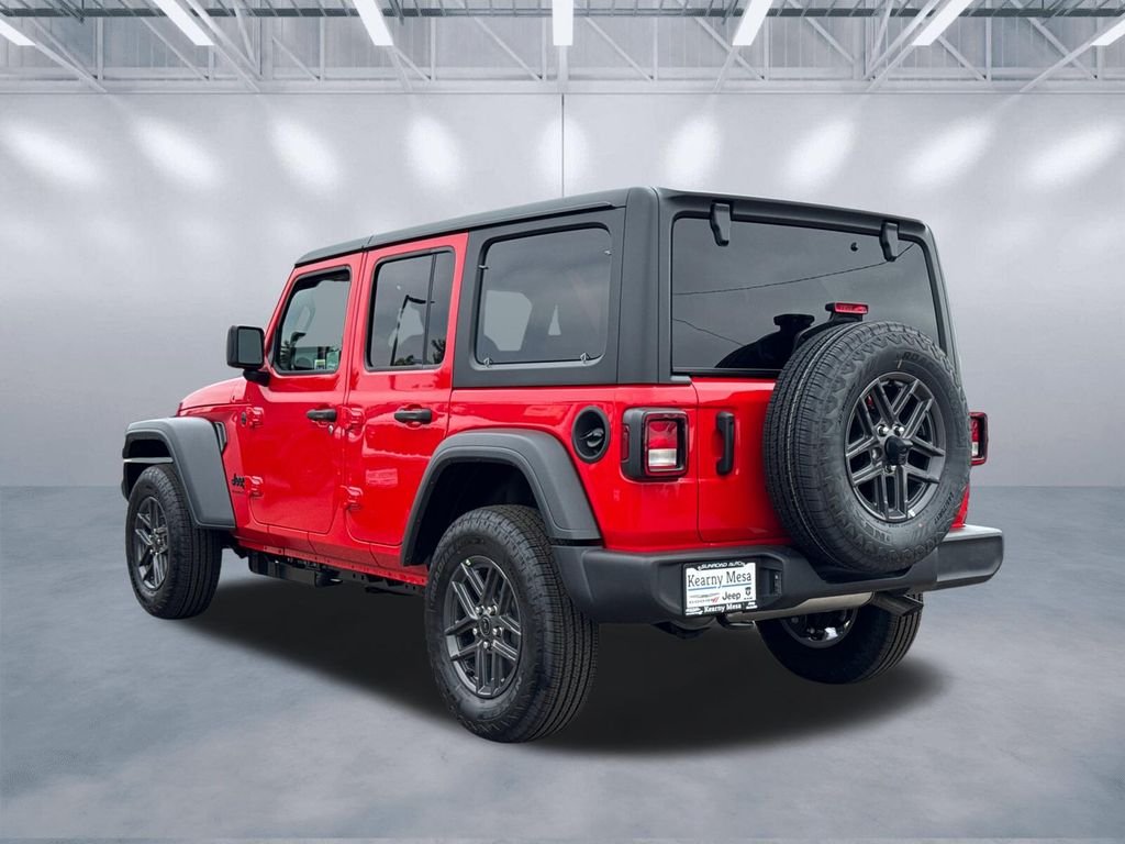 New 2026 Firecracker Red Clear-Coat Exterior Paint Jeep Sport S image 4