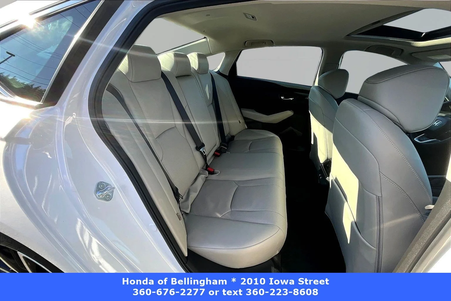 Certified Used 2025 Platinum White Pearl Honda HYBRID TOURING image 54