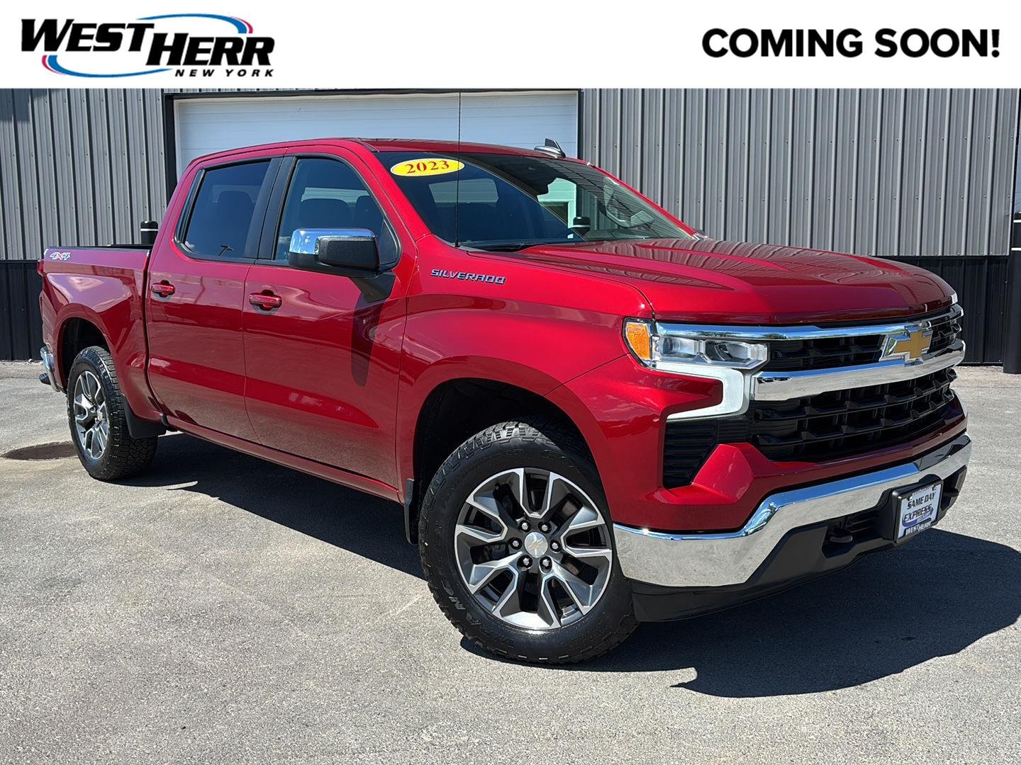 Used 2023 Radiant Red Chevrolet LT image 1