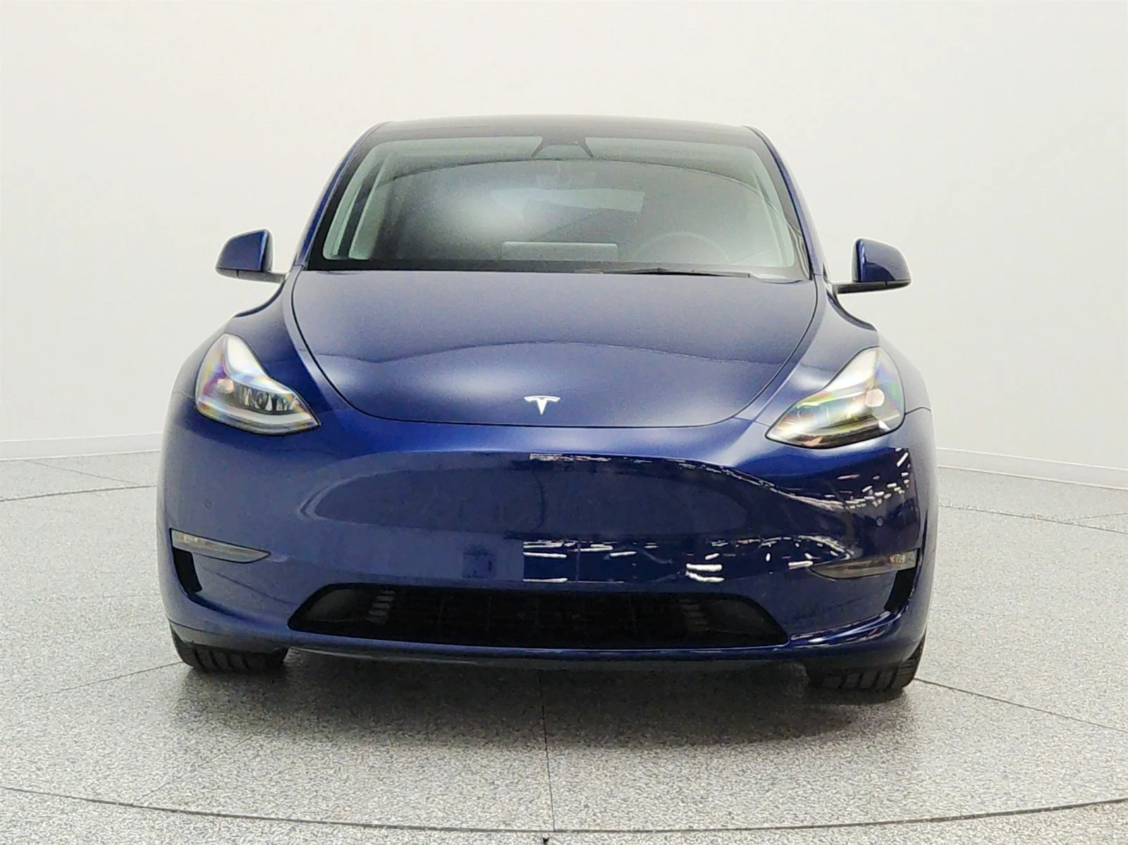 Used 2021 Deep Blue Metallic Tesla Performance AWD image 2