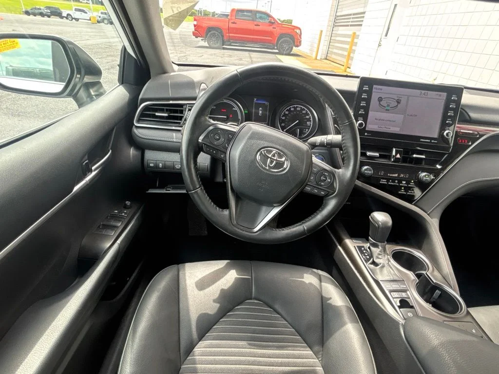Used 2023 White Toyota SE image 2