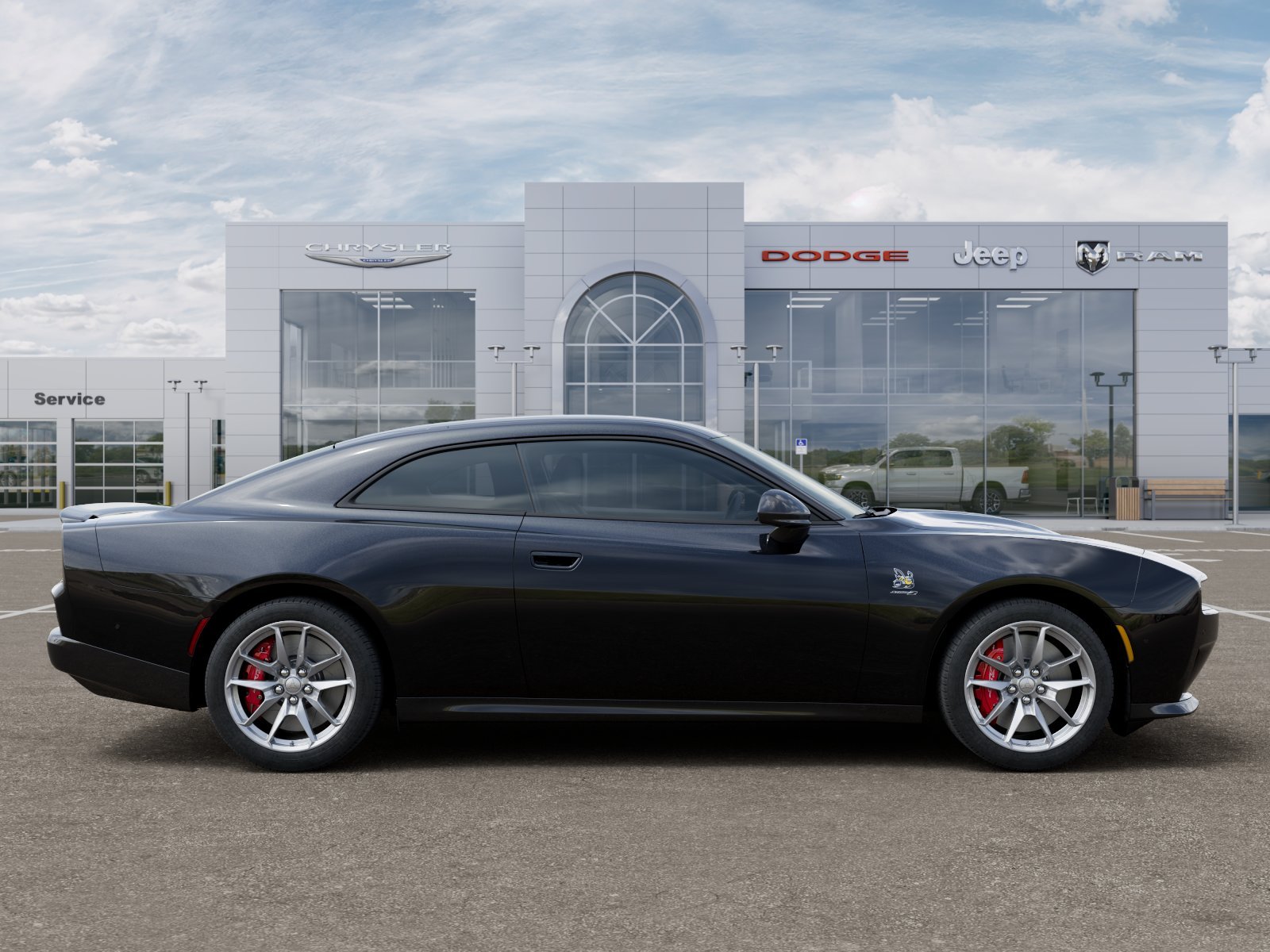 New 2025 Diamond Black Crystal Pearlcoat Dodge  image 38