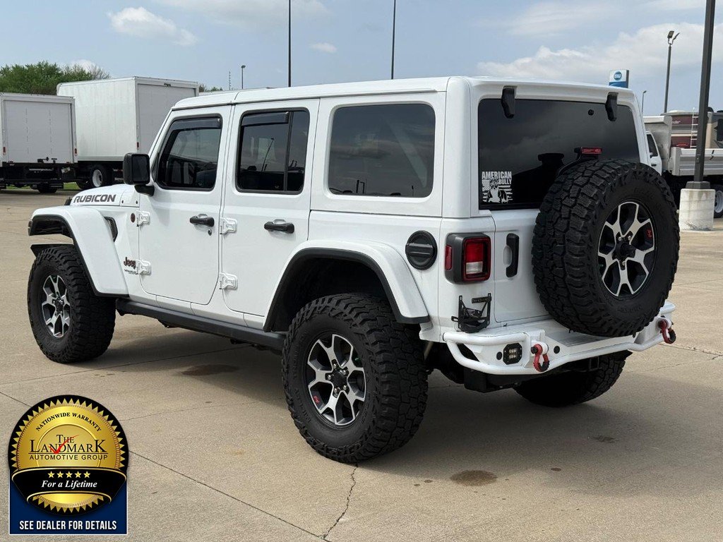 Used 2021 Bright White Clearcoat Jeep Unlimited Rubicon 4x4 image 7
