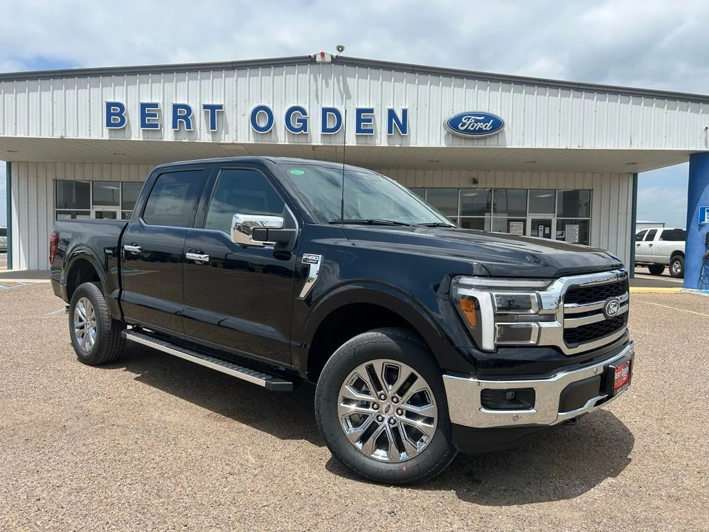New 2026 Agate Black Metallic Ford Lariat® image 1