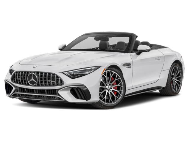 New 2027 MANUFAKTUR Moonlight White Metallic Mercedes-Benz AMG® SL 55 Roadster image 14