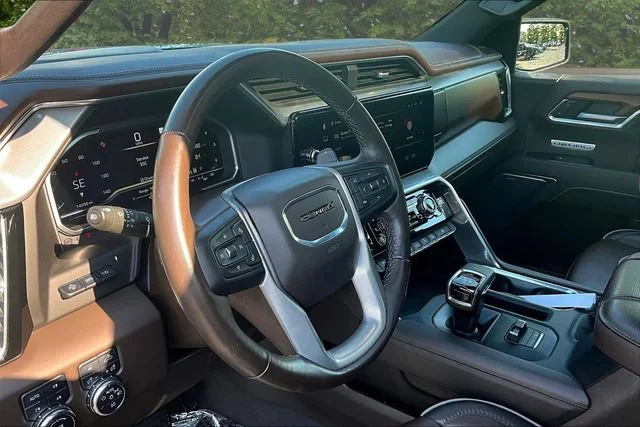 Used 2023 PACIFIC BLUE METALLIC GMC Denali image 16