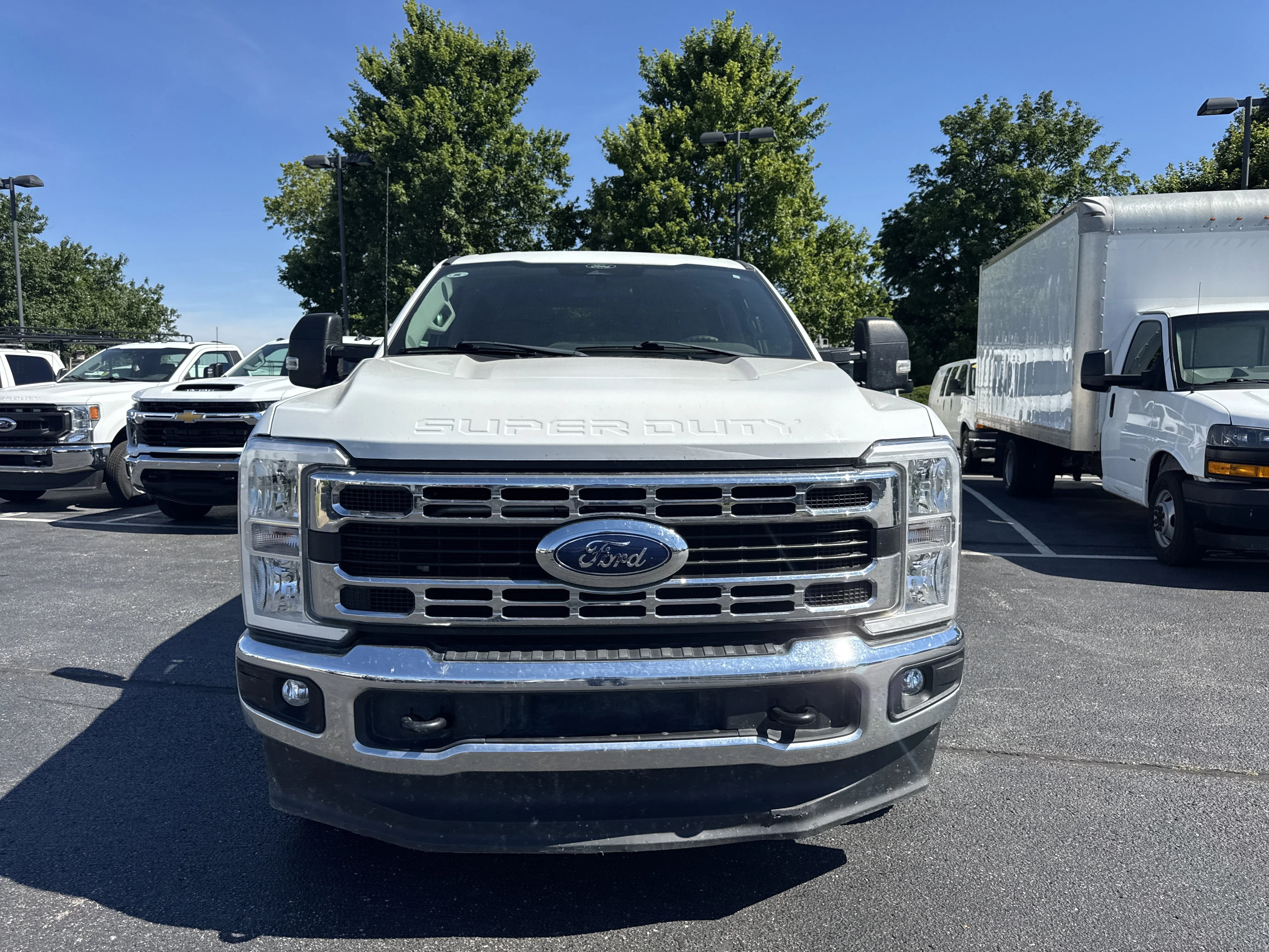 Used 2024 Oxford White Ford XLT image 8