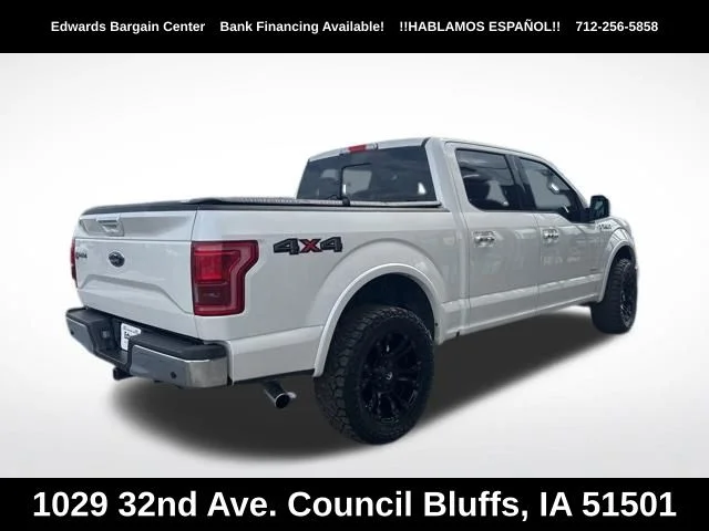 Used 2017 Black Ford Lariat image 7