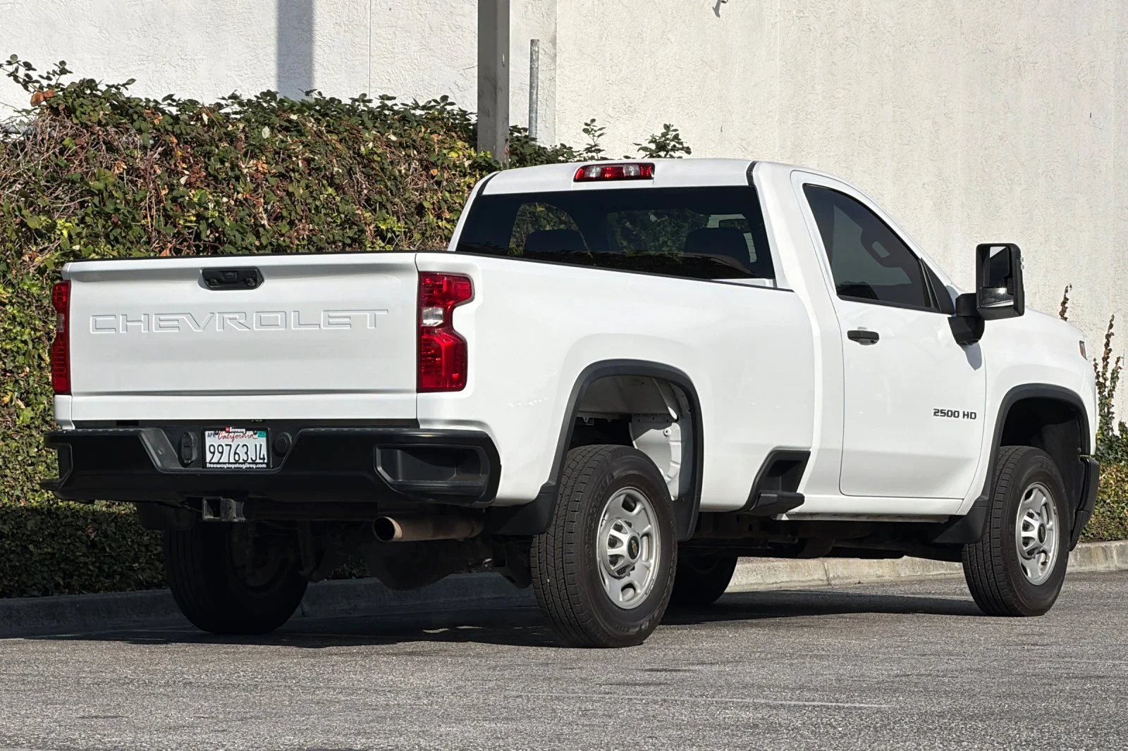 Used 2020 White Chevrolet Work Truck image 4