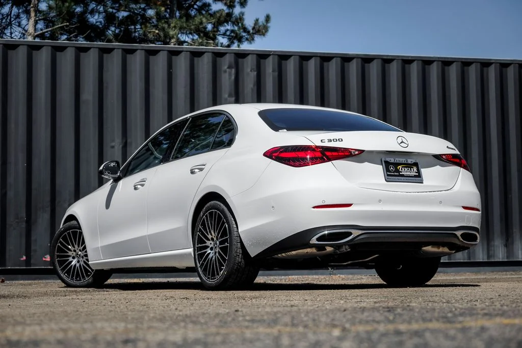 New 2026 Polar White Mercedes-Benz C 300 image 2