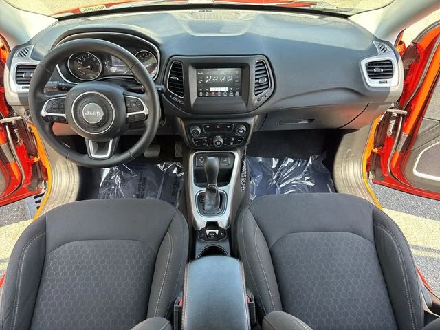 Used 2019 Orange Jeep Sport image 9