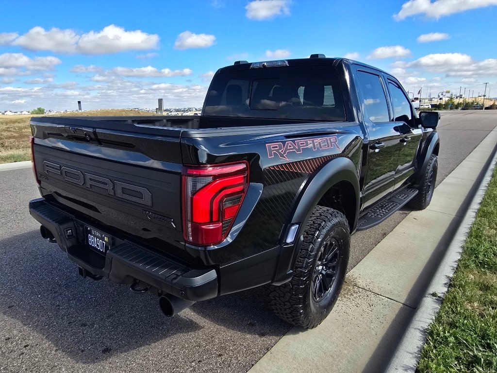 Used 2025 Agate Black Metallic Ford Raptor image 5