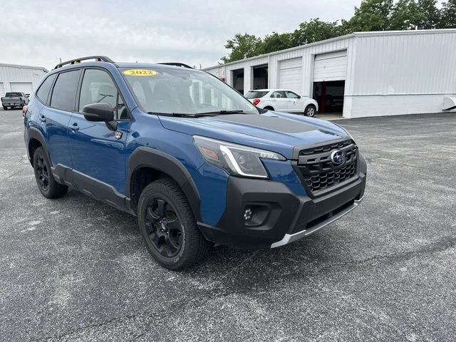 Used 2022 Geyser Blue Subaru Wilderness image 11