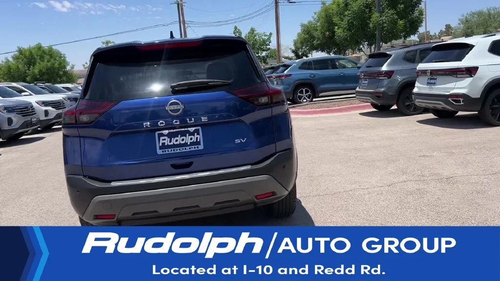 Used 2023 Caspian Blue Metallic Nissan SV image 6