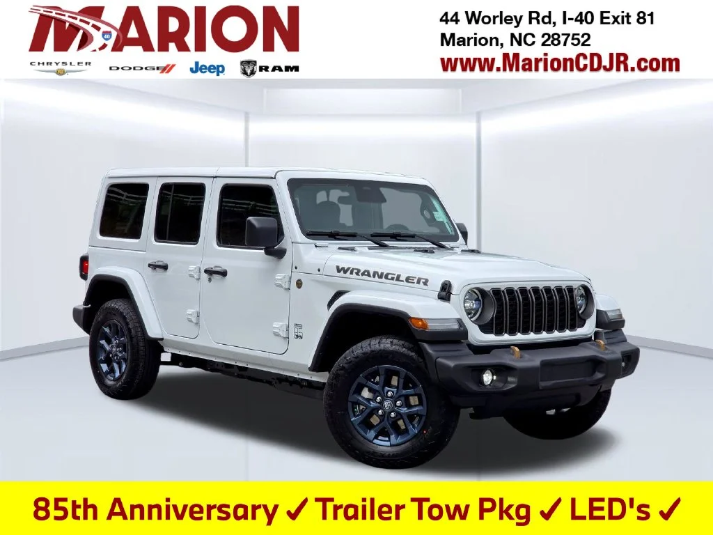 New 2026 White Jeep 85th Anniversary Edition image 1